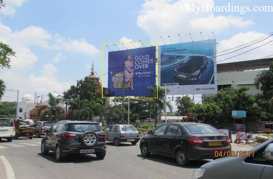 OOH Unipole Agency in India, Unipole Advertising in Hyderabad, Unipole Agency in Banjara Hills Hyderabad